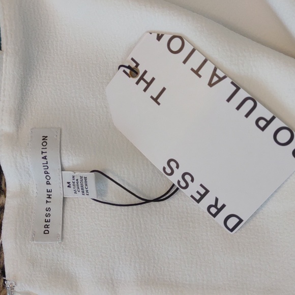 Dress the population Nicole Dress NWT Sz. M - Picture 6 of 7